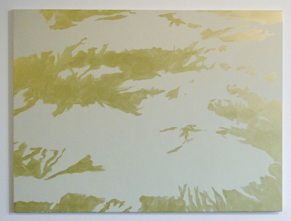 Evi Vingerling - Zonder Titel - 150x180cm Gouache en acrylverf op doek