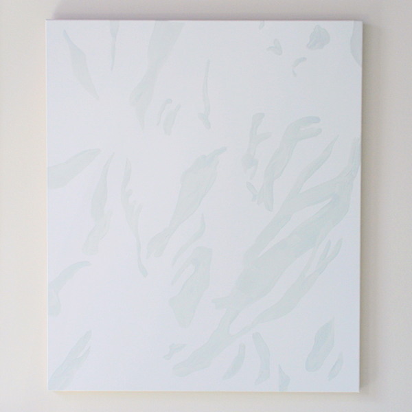 Evi Vingerling - Zonder Titel - Gouache en acrylverf op doek