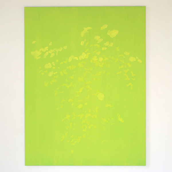 Evi Vingerling - Zonder Titel - Gouache en acrylverf op doek