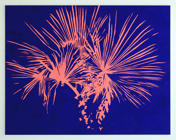 Evi Vingerling - Zonder Titel - Gouache en acrylverf op doek