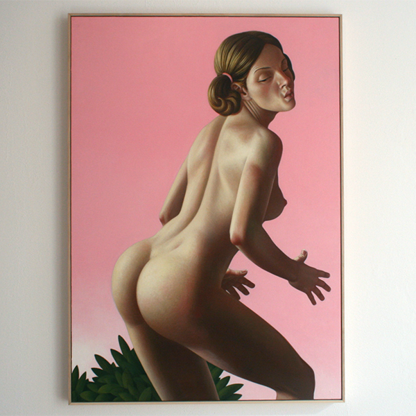 Falk Gernegroß - Dancer - 103x72cm Olieverf op MDF Falk Gernegroß - Dancer - 103x72cm Olieverf op MDF