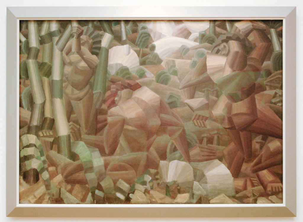 Fernand Leger - Nus Dans La Foret (Naaktfiguren in het Bos) - Olieverf op doek 1909-1911