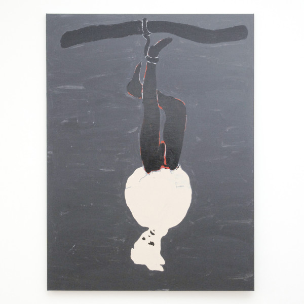 Fons Haagmans - De Gehangene - Acrylverf op doek 1992