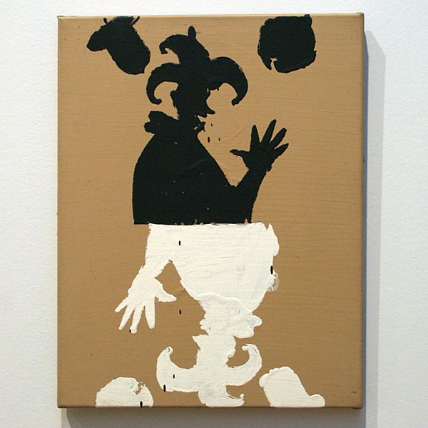 Fons Haagmans - Joker - Latex op doek 1988