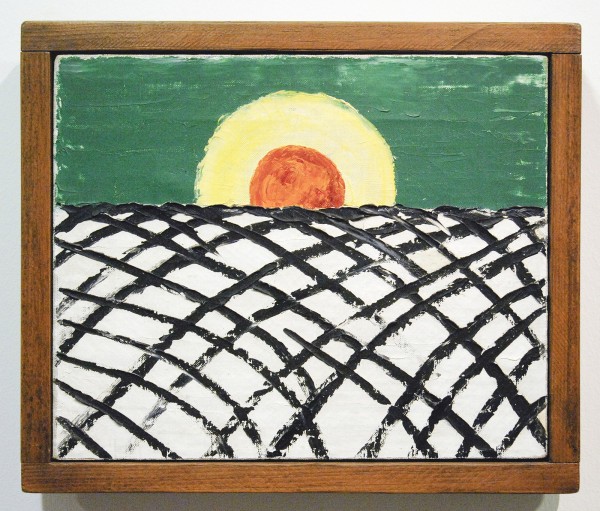 Forrest Bess - Untitled (nr 7) - Olieverf op doek, 1957