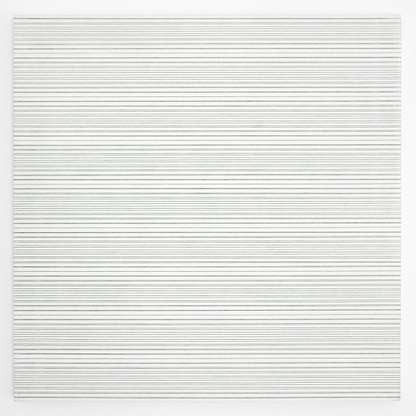 Francois Morellet - 2 Trames inegales avec 10 interferences - Olieverf op hout, 1973