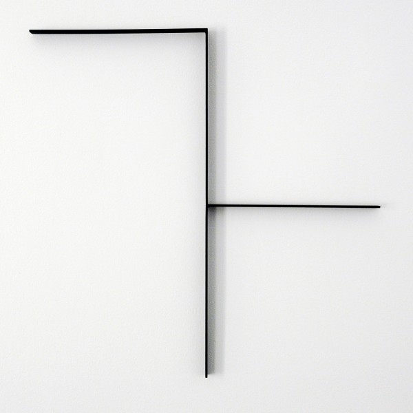 Francois Morellet - Bouche-Trou - Thermogelakt aluminium, 1996