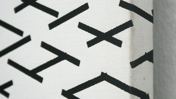 Francois Morellet - Deux Trames de Petits Tirets 20' 160' (detail) Francois Morellet - Deux Trames de Petits Tirets 20' 160' (detail)