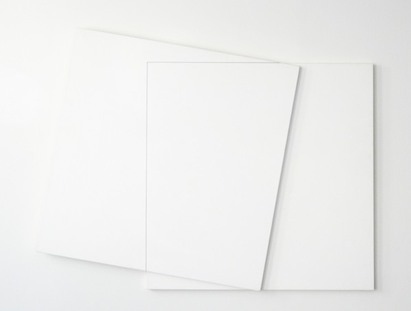 Francois Morellet - Superposition et Transparence, Carre Derriere, 0 - 90, Care Devant 10 - 100 - Acrylverf op doek, 1980