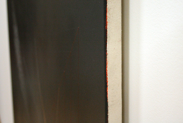 Frank Ammerlaan - Zonder Titel - Olieverf en draad op doek (detail)