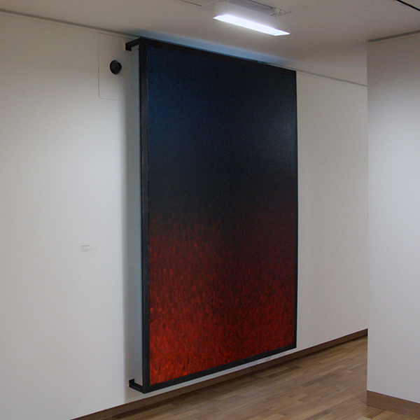 Frank Ammerlaan - Zonder Titel - Olieverf op doek, metalen frame (en dingetjes)