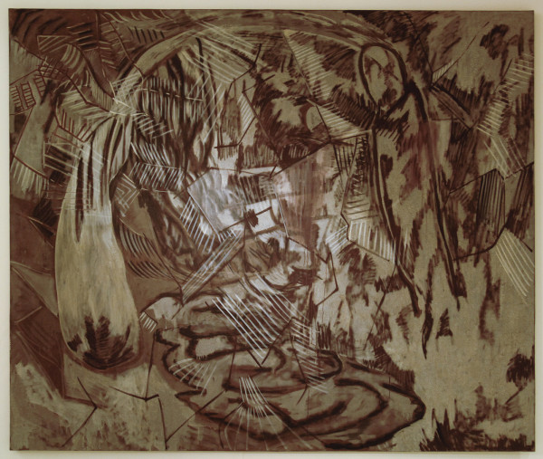 Frank van Hemert - Schilderij 31, Zonder Titel - Olieverf (?) op linnen