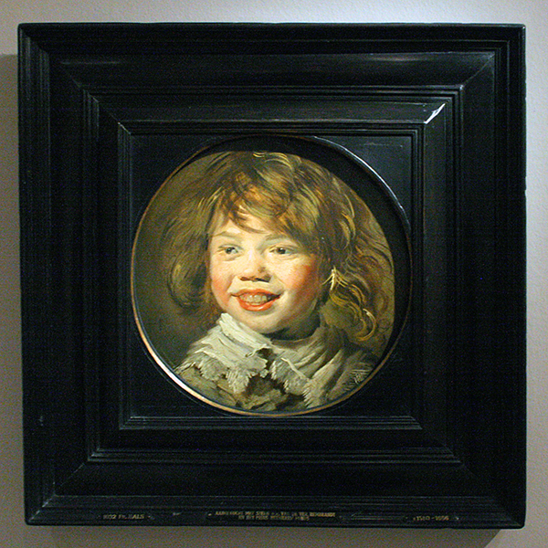 Frans Hals - Lachende Jongen - Olieverf op paneel 1625