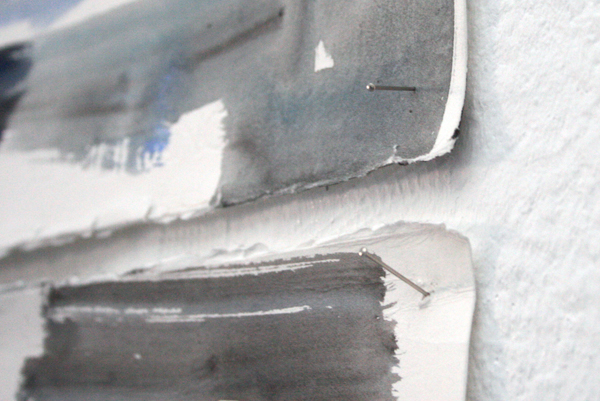 Frenk Meeuwsen - TV Diner - 203x303cm Gouache op papier (detail) Frenk Meeuwsen - TV Diner - 203x303cm Gouache op papier (detail)