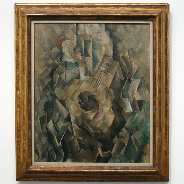 Georges Braque - Mandora - Olieverf op canvas Georges Braque - Mandora - Olieverf op canvas