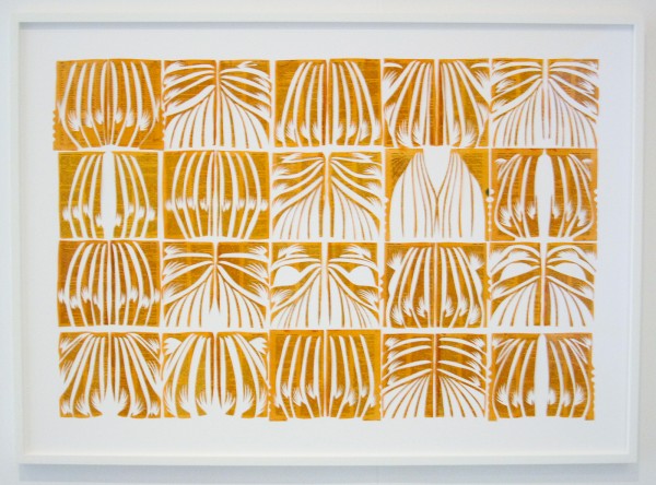 Georgia Russell - Fragments of an Unknown Remedy I - Oost-Indische inkt en versneden Kozo papier