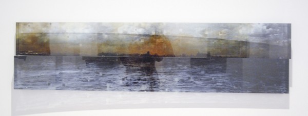 Ger van Elk - Kinselmeer - beschilderde cibachrome tussen plexi, 1998