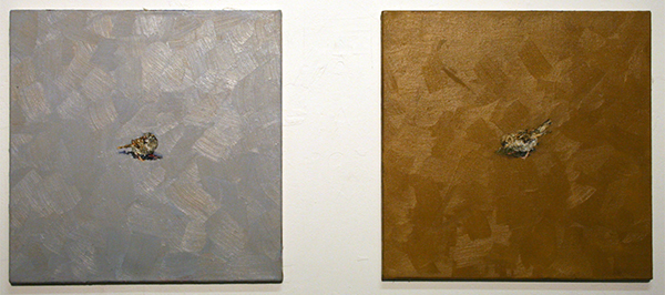 Gerard Prent - Zonder Titel (mus) - 55x55cm Olieverf op doek Gerard Prent - Zonder Titel (mus) - 55x55cm Olieverf op doek