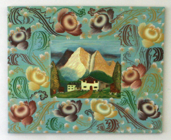 Gijs Frieling - Het Witte Huis (naar anoniem schilderij) - 85x70cm Caseine en pigmenten op linnen Gijs Frieling - Het Witte Huis (naar anoniem schilderij) - 85x70cm Caseine en pigmenten op linnen