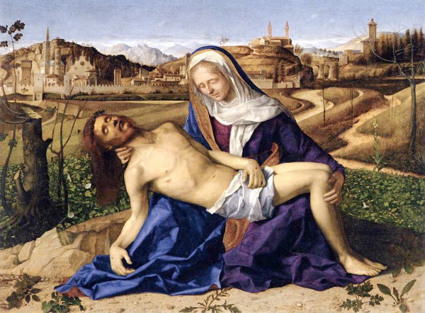 Giovanni Bellini - Pieta - Tempera op paneel, 1505