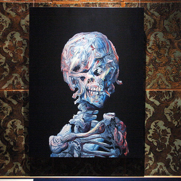 Glenn Brown - Theatre - Olieverf op paneel 2006