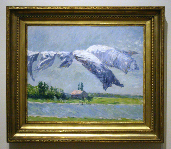 Gustave Caillebotte - Linge Sechant, Petit Gennevilliers - Olieverf op doek 1888