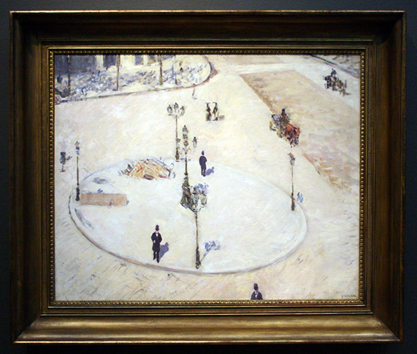 Gustave Caillebotte - Un Refuge, Doulevard Haussmann - Olieverf op doek 1880