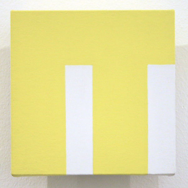 Guus Koenraads - Building - 15x15x15cm Acrylverf op doek op paneel