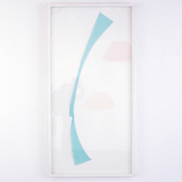 Guy Mees - Verloren Ruimte - 190x92cm Collage