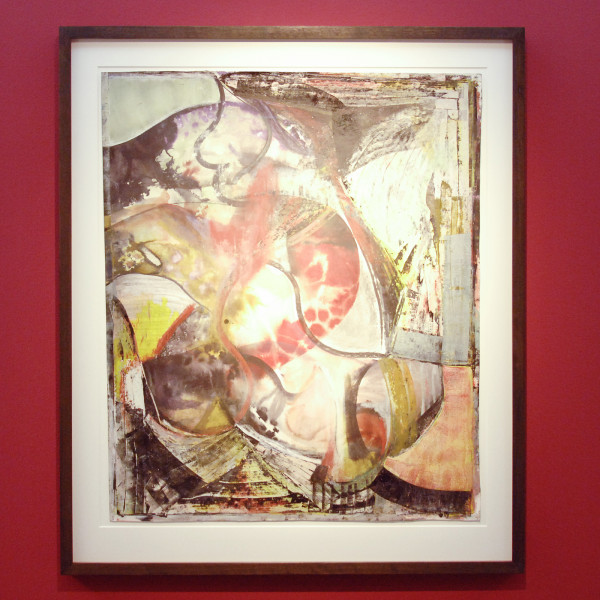 Hadassah Emmerich - Boundaries - Pastel, inkt, houtskool, waskrijt, spuitverf en olieprint op papier