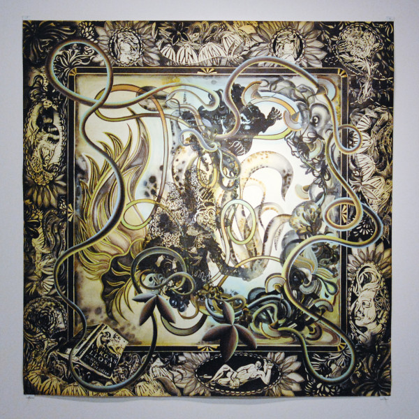 Hadassah Emmerich - Darkshines - Mixed media op papier