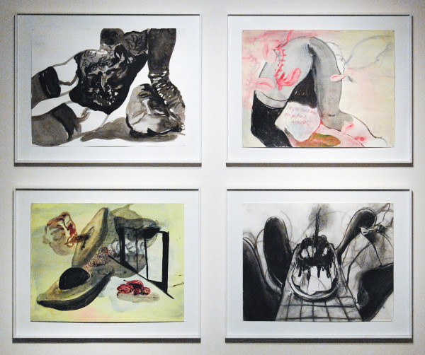 Hadassah Emmerich - Zonder Titels - Mixed Media op papier