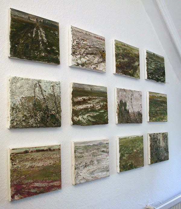 Han Klinkhamer - Zonder Titels - 20x25cm Olieverf op doek (overzicht)