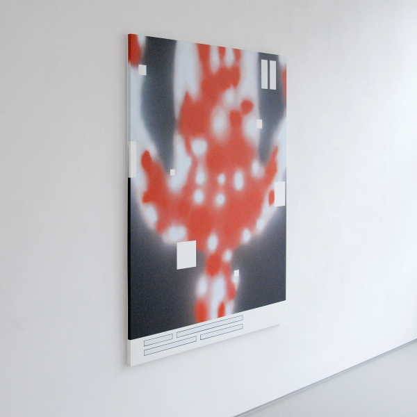 Han Schuil - Heat XIV - 165x125x3cm Alkydverf en lak op aluminium