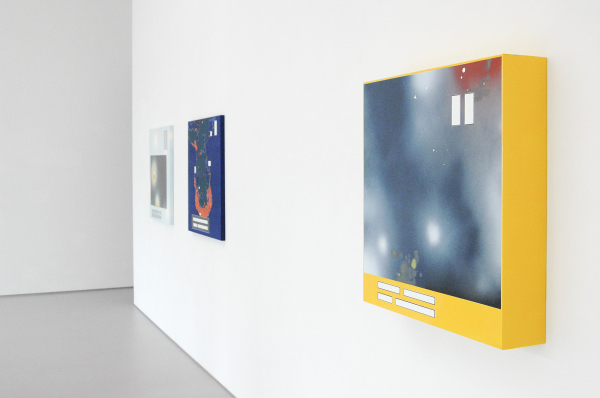 Han Schuil - Heat XVII - 90x90x17cm Alkydverf en lak op aluminium (detail)