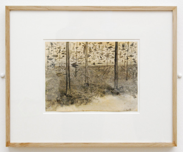 Hans Lemmen - Zonder Titel - Inkt en caseine op papier 2010-2013