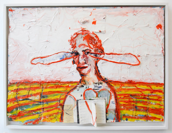 Harmen Verbrugge - Onbekende titel en afmetingen - Mixed media met agenda