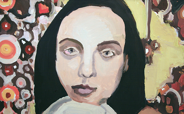 Helen Verhoeven - Mother 4 - 105x81cm Olieverf op canvas (detail)