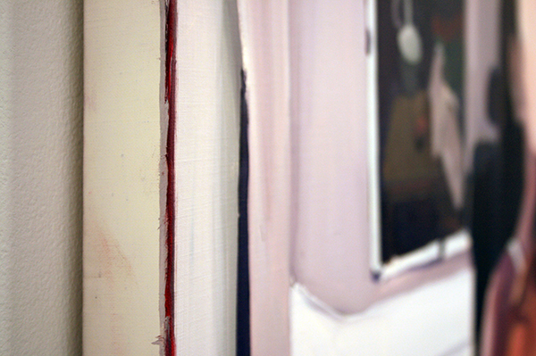 Helen Verhoeven - Mother 8 - 142x107cm Olieverf op canvas (detail)