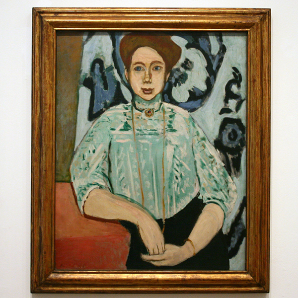 Henri Matisse - Portret van Greta Moll - Olieverf op canvas Henri Matisse - Portret van Greta Moll - Olieverf op canvas