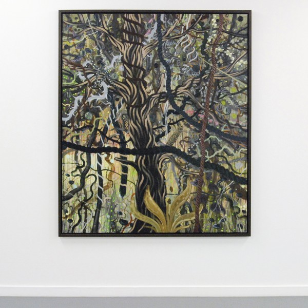 Hidde van Schie - Jungle - Olieverf, acrylverf en spuitbus op doek