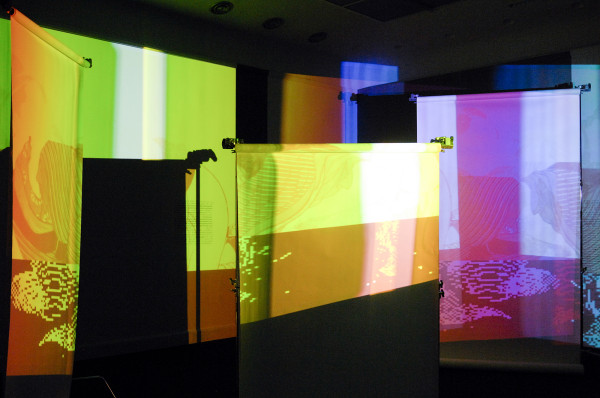 Hito Steyerl - Shunga - Installatie