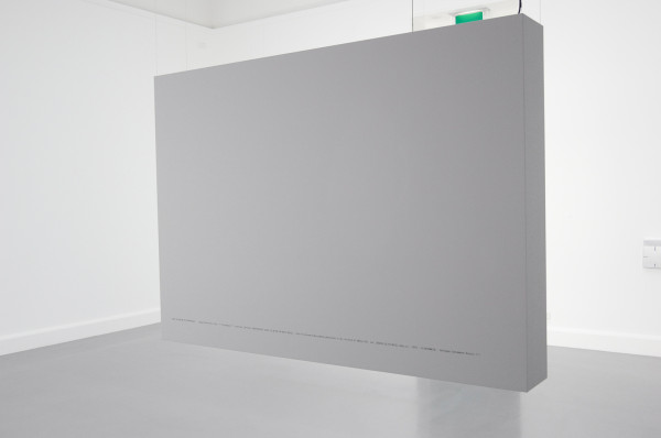 Hito Steyerl - The War According to eBay - 6 lichtbakken