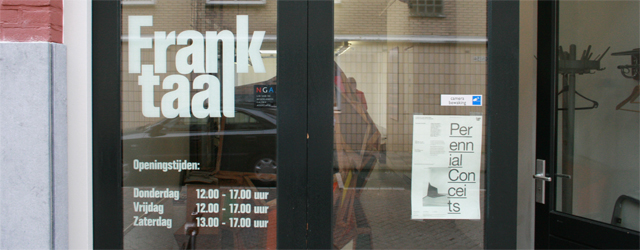 De opbouw van Perenial Conceits; Met werk van Willem Besselink, Frauke Dannert, Rumiko Hagiwara, Matthew Hale, Niek Hendrix, Bas van den Hurk, Dominique Hurth, Thomas I’Anson, Jordy Koevoets, Alexander Voice, Robin [&hellip;]