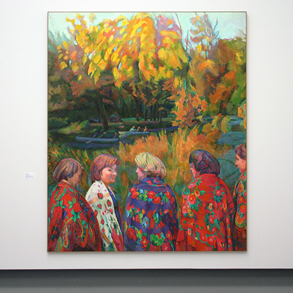 Ilya Kabakov - Young Girls - Olieverf op doek