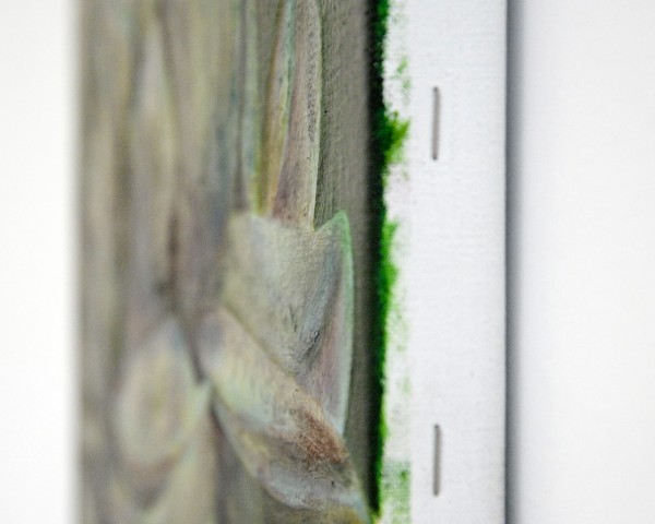 Ina van Zyl - Little Orgasm - 40x40cm Olieverf op linnen (detail)