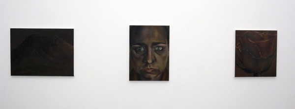 Ina van Zyl - Pramberg & Ina & Sjiraz - Olieverf op linnen