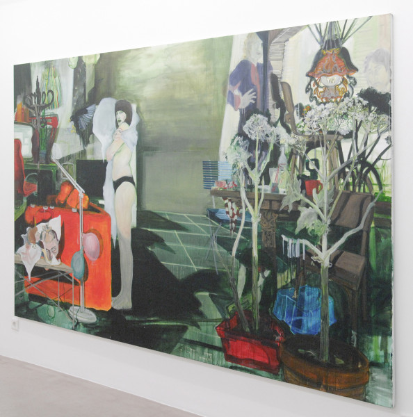 Inge Aanstoot - Caught in the Act - 200x300cm Acrylverf op canvas