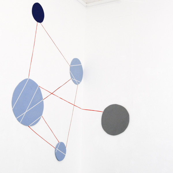 Irene de Mheen - Inside Information - Collage van hout, gouache en vinyl