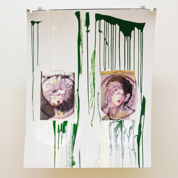 Isa Genzken - Flugzeugfenster (Medusa) - Mixed Media